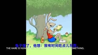 the hare and the tortoise in Chinese # 龟兔赛跑中文故事