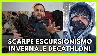 Scarpe da escursionismo invernale in Decathlon!