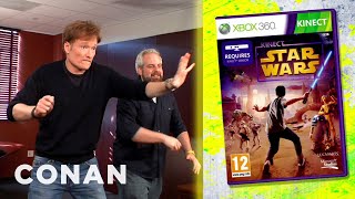 Clueless Gamer: Conan Reviews "Kinect Star Wars" | CONAN on TBS