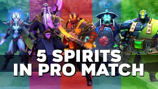 FIRST FULL SPIRITS TEAM IN PRO DOTA 2