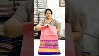 🌷 Pure Uppada pattu Sarees #coloursoverloadsarees #purepattusarees #gadwalsarees #shorts #subscribe