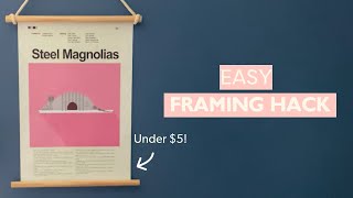 Make A DIY Picture Frame For Under $5!