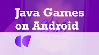 Run Java Games on Your Android Phone with this App