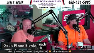 End of the Road for Huskers Postseason | Early Break w/ Sip, Jake & Bill Busch: June 1st, 2026