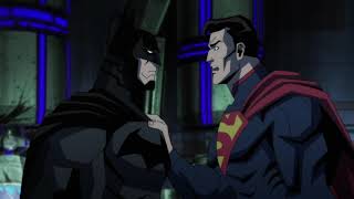 Superman panicking and asks Batman for help | Injustice Animated Movie (2021)