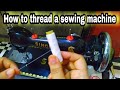 How to thread a sewing machine | silai machine me dhaga kaise lagae | #PerfectTuber