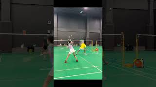 Proper mobility is very important when playing badminton #badminton #badmintonlovers