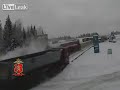 failleak collision of two trucks