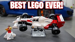 McLaren MP4/4 \u0026 Ayrton Senna Lego Set - Must Have!