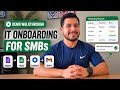 Google Workspace IT Onboarding Workflow Demo | Forms + Sheets + Apps Script #googleworkspace