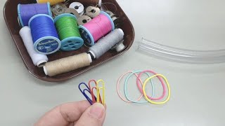 I will teach you a thread storage technique that no one knows. / Sewing for Beginners