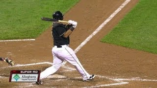 CIN@PIT: Alvarez lines an RBI single to pad the lead