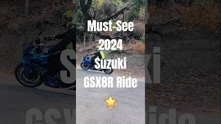 2024 Suzuki GSX8R in Action!🔥 #strangerthings #suzukigsx8r #suzuki