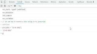 Reverse date string in js | Javascript #shorts