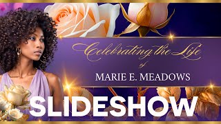 Purple & Rose Funeral Slideshow Template | Memorial Video Canva #FuneralVideo #CanvaTemplate