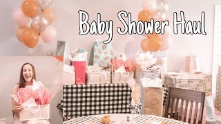 Baby Shower Haul * First Time Mom! *