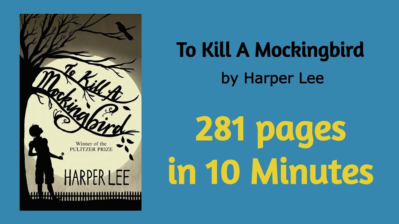 To Kill A Mockingbird By Harper Lee In 10 Minutes | Bestselling Book No ...