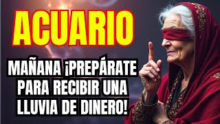 ♒ #ACUARIO, MAÑANA ¡PREPÁRATE PARA RECIBIR UNA LLUVIA DE DINERO! 💰