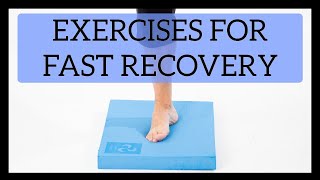 Best Ankle Rehabilitation Exercises for Fast Recovery & Prevent Future Ankle Injury (Science Based)