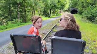 Railbiking in Frostburg, MD