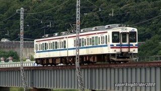 JR可部線 105系広島色 U08編成(宇部線用編成) 上八木→中島 2013.9