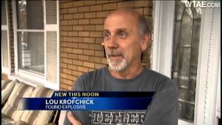 World War II-era explosive found in veteran's home