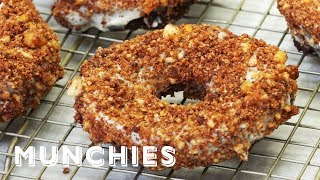 How-To Make Chocolate Eclair Doughnuts