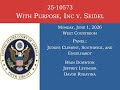 Oral Argument — 25-10573 With Purpose, Inc v. Seidel