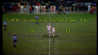 1982 UEFA Cup Final 1st Leg   IFK Gothenburg v Hamburg (Swedish)