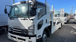 ISUZU FORWARD CARRIERS TRUCK | 3 CARS LOADER | COMMERCIAL VEHICLE JAPAN