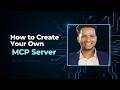 Build Your Own MCP Server  | Use It Inside VS Code Copilot (Python)MCP Server