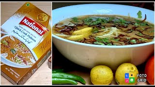 National haleem mix recipe//easy and quick haleem recipes/COOK WITH AYZA