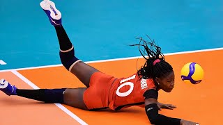TOP 30 WOMEN'S  VOLLEYBALL DIGS |  WORLD CUP 2019 | AMAZING SAVE