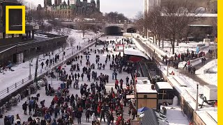 Ottawa’s Rideau Canal is the World’s Largest Ice Rink | National Geographic