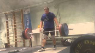 2015-10-12 Snatch up to 160 kg, C\u0026J 205 kg