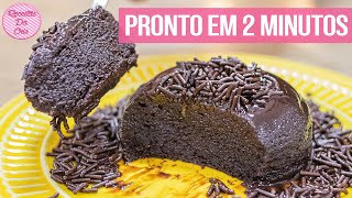 BRIGADEIRÃO CREMOSO DE MICROONDAS NA CANECA *PRONTO EM 2 MINUTOS* | RECEITAS DA CRIS