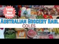 AUSTRALIAN GROCERY HAUL | COLES | FAMILY MEAL PLANNER | HOMEMAKING WITH HAMPTON NOTE