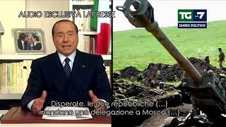 L'audio esclusivo di Berlusconi sulla guerra in Ucraina: "Putin, difendici"