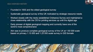 Dr Karen Hanghoj - Introduction to the British Geological Survey