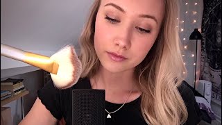 ASMR Mic Brushing \u0026 Gum Chewing (No Talking)