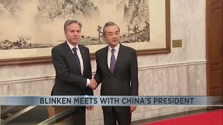 Blinken meets with China's President