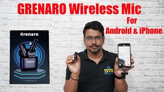 GRENARO Wireless Mic for Android \u0026 iPhone | Best Phone Wireless Mic for Youtubers, Bloggers \u0026 Live🔥