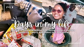 Days in my life (grocery shopping, laundry, apartment tour + more) || Namibian YouTuber