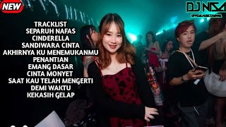 DJ SEPARUH NAFASKU X DEMI WAKTU DUGEM BREAKBEAT FULL MELODY TERBARU 2025 ( DJ NISA )