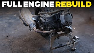 Hero Maestro Edge Full Engine Fitting | Engine Restoration Time Lapse | Engine Repair!!!