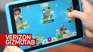 Verizon GizmoTab is a kids' tablet with a twist on the home screen