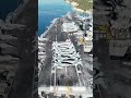 Aircraft Carrier USS George H  W  Bush CVN 77 in Souda Bay, Crete, Greece on October 9, 2022