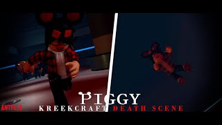 KreekCraft Death Scene in Piggy Antflix (Roblox Animation)