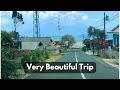 Relax driving on hilly roads, Central Java, Indonesia | 4K Street View