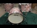 steve maxwell ludwig rose marine pearl drum set 13 16 22 6.5